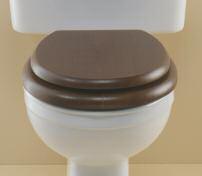 Mahogany Finish Toilet Seat (Chrome hinge) Toilet Seat (Incalux hinge) VCSEACHHMAH VCSEAINHMAH Pine Finish Toilet Seat