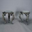 Pair of Rococo Style Three Light Sconces and a Pair of