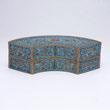 As of: 2/10/2014 Page: 28 340 A Tiered Enamel-Painted Food Container, of cylindrical form comprising three trays and a cover, painted with various