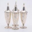 {Total silver weight 28 troy oz; height of goblets 6 3/4 inches} 377 378 Twelve Reed & Barton La