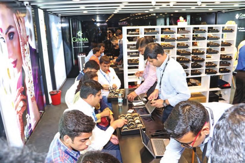 Laxmi Jewellery Exports Jewel Ace Vishal Zadafiya, marketing manager, Hari Krishna Exports Pvt. Ltd. said that they received queries for their two new collections, Uphar and Bandhan.