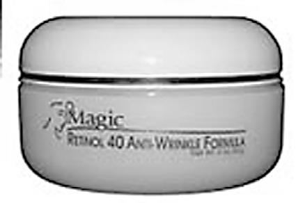 Facial Magic - Best Selling Skin Care Products Facial Magic Retinol 40 Anti-Wrinkle Our formula helps smooth wrinkles, correct pigmentation, reduce oiliness and acne, eliminate roughness and