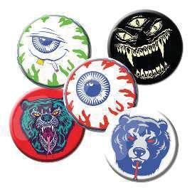Adder, Cyrillic Pin Pack Contains the Following: Heritage Stoney Baloney, Lamour Box, Old Glory Keep Watch, Death