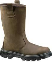 4x4 6 Rigger Boot - S3ci High leg boot with water-resistant pull-up leather (no fur lining).