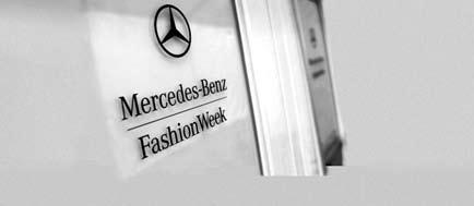 SPON SOR SHIP IMG Fashion is dedicated to keeping the venues at Mercedes-Benz Fashion Week affordable for all participating designers.