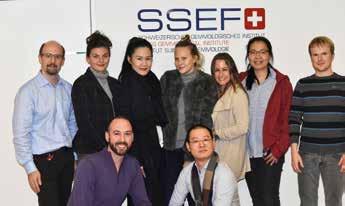 SSEF COURSES SSEF COURSES in 2017 2016 was again a busy year for the SSEF Education Department.