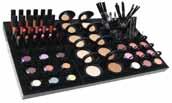 Display Our medium display package includes our display module, retail products, testers, makeup brush