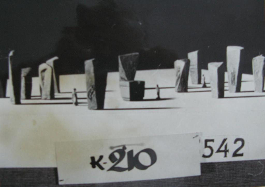 Fig. 68 Benno Schotz, Design Submitted for the Auschwitz Memorial