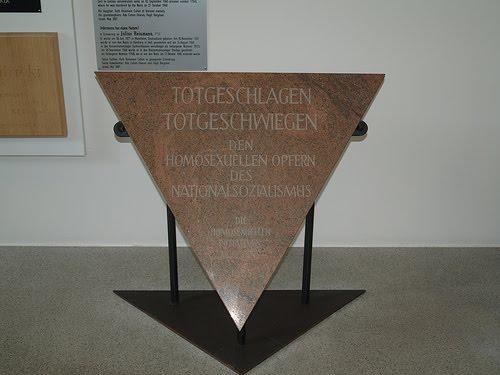 Fig. 93 Dachau, Monument to the Gay