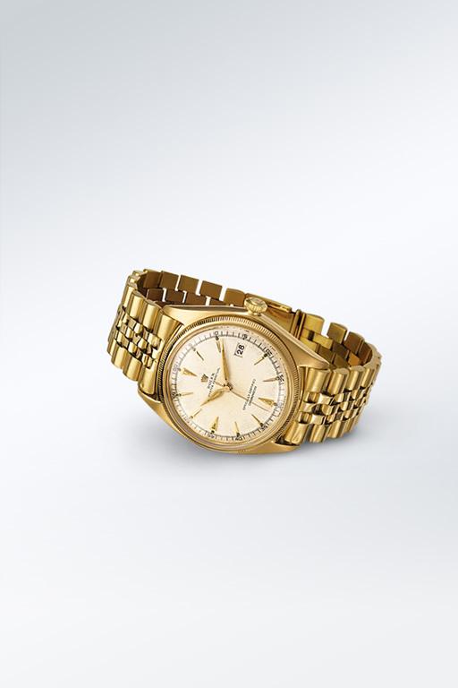 Spirit of the Datejust 36 HISTORY OF THE DATEJUST The Datejust 36, introduced in 1945, was the first wristwatch to display the date through an aperture on the dial.
