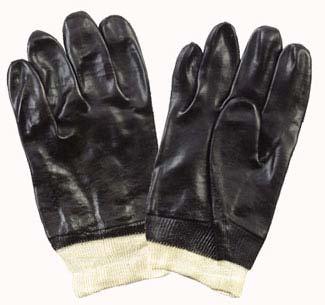 They are a smooth glove but there is also a rough palm style available for slippery, hard to hold materials.