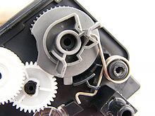 Avoid displacing cogs, which are free to drop off.