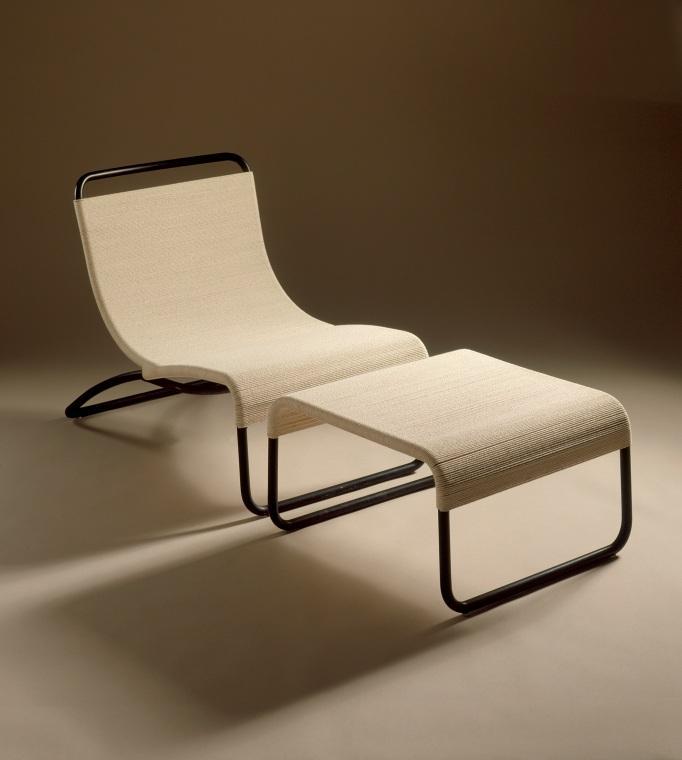 Photo 2011 Museum Associates/LACMA Hendrik Van Keppel (1914 1988, active Los Angeles and Beverly Hills), Van Keppel-Green (Beverly Hills, 1939 early 1970s) Lounge Chair and Ottoman, designed c.