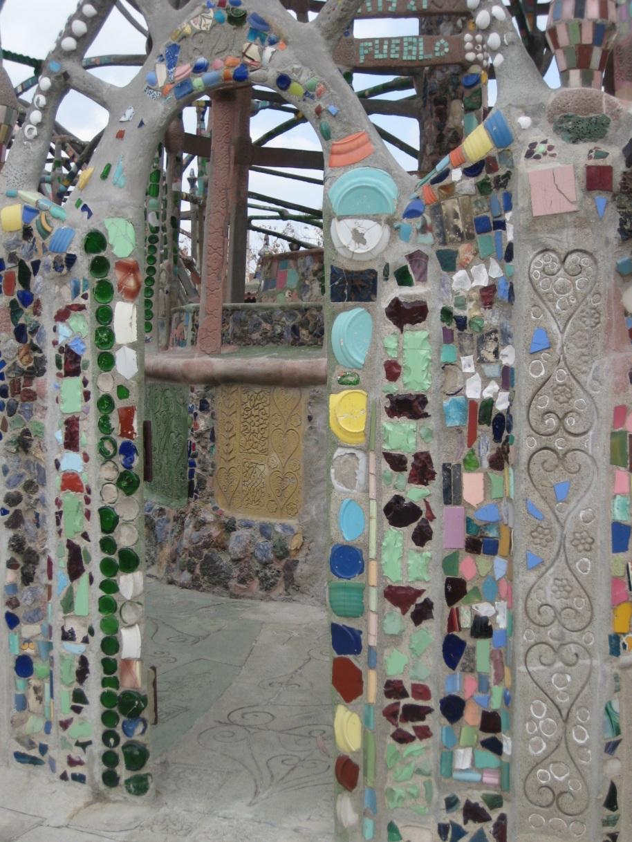 Simon Rodia (Italy, active United States, 1879 1965) Watts Towers (detail) Photo by Staci Steinberger, 2010 Thanks to the work of early preservationists, the Watts Towers are now owned by the State