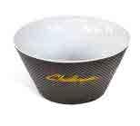 50 : X 995001002000 3 CARBON LOOK CEREAL BOWL Challenger cereal bowl matches the carbon