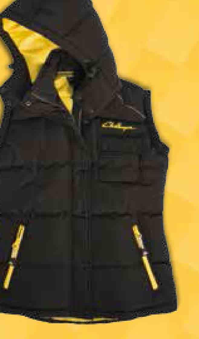 90 : X 995003086000 BODYWARMER Light and warm, padded bodywarmer with robust, hidden front zip