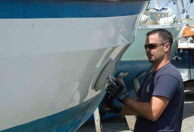 actually include wax as well in the final stage. Wax With new or relatively new boats you can greatly extend the life of the gelcoat by rewaxing it annually.