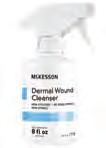 WOUND CLEANSERS AND MEASURING GUIDES Wound Cleansers Wound cleansers such as sterile saline or preserved solutions with surfactants or antimicrobials are used to clean wounds and remove debris and