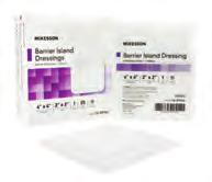 COVER DRESSINGS Composite Dressings Primary or secondary bordered, non-adherent, occlusive gauze composite dressing for wounds with light to moderate drainage.