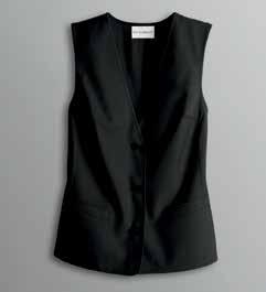 100% recycled polyester. Misses Sizes XS-XL - Women s Sizes 1XW-3XW 113616 (20) Navy, (35) lack. ROKWELL VEST (Optional for est Western Only) Eco-friendly fabric.