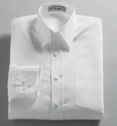 front desk male shirts. TILORE RESS SHIRT Shirt collar with stays. djustable cuffs. Left chest pocket. ouble back yoke. Shirttail hem.