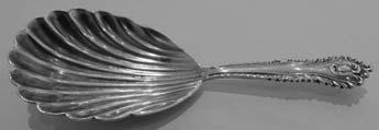 116. Edwardian silver tea caddy spoon,