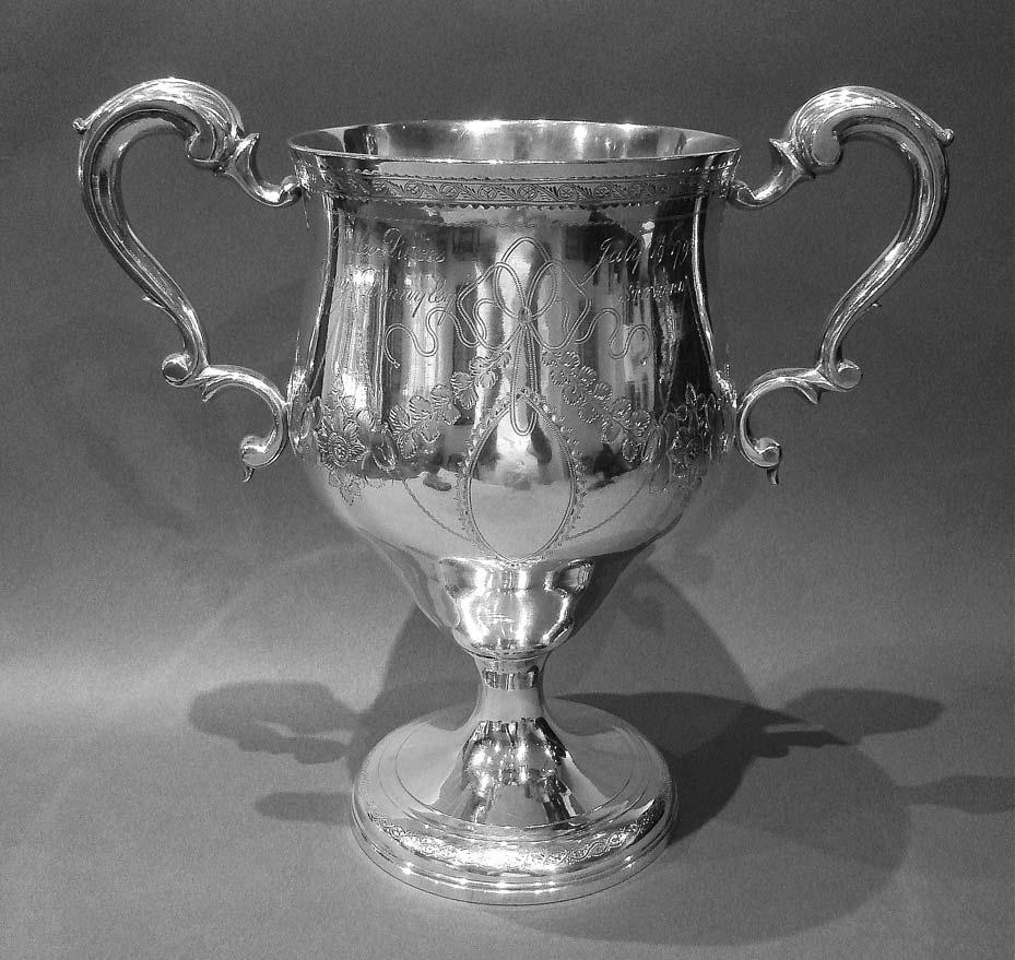 Loving Cup Engraved: Tralee Races July 19 th 1792 - Barry Denny Esq