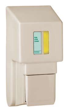 Easy Push dispensers are durable and are ADA compliant to assure easy operation by all users.