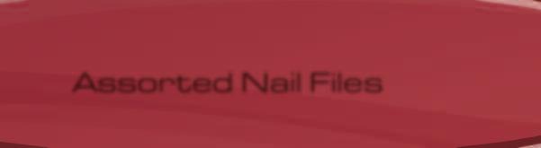 Assorted Nail Files QFC780 The Blacks File - 6.25 or QFC775-4.75 QFC.007.