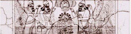 Figure 6a. (above) Reconstruction of the bas-relief by H. Lewakowa for J.