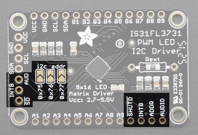 This chip uses I2C for control, it does not use clock stretching or repeated start. There are built in 20K pullups to VCC.