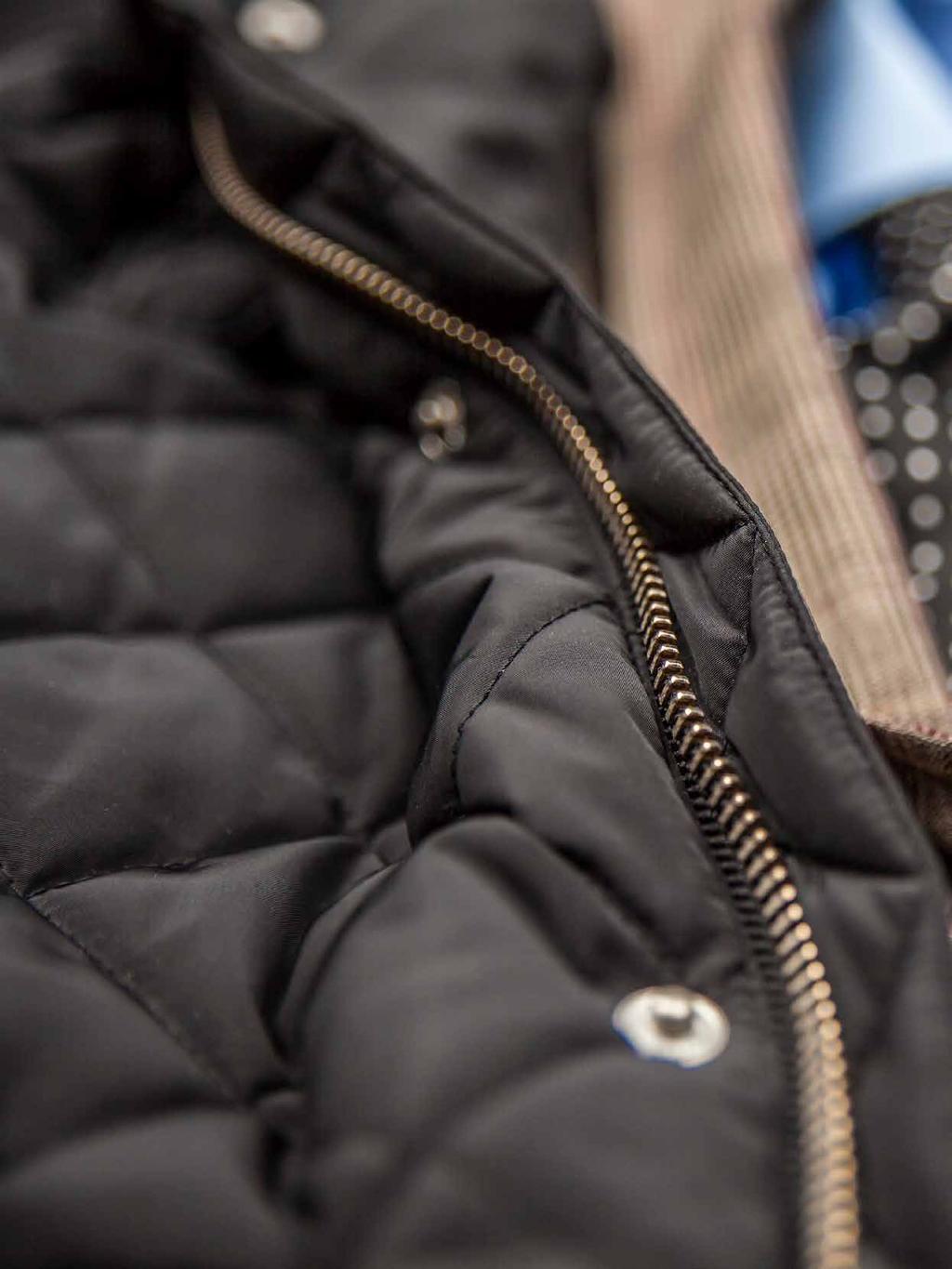 A timeless quilted jacket