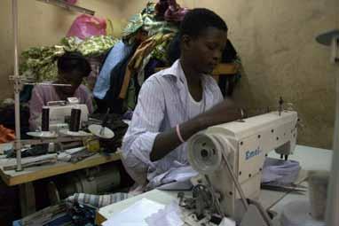 Comrade Funmilayo Shode I am a tailor because I like fashion to beautify myself and other people, because if you are tailor or designer you will know a good thing for outfits for yourself and many