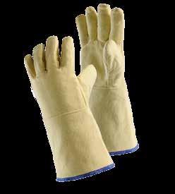 HEAT PROTECTION GLOVES UP TO 500 C CONTACT HEAT.