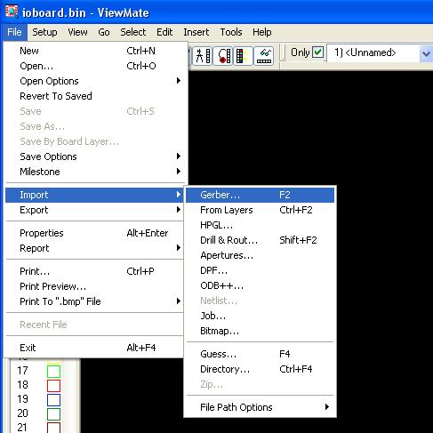 Import Cream Gerber in Viewmate Start up Viewmate and