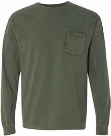 RCS16 Gildan Ultra Cotton Long-Sleeve Pocket T-Shirt 100% Preshrunk Cotton 6 oz.