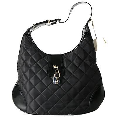 Retail: $647 (Call for dealer pricing) water and stain resistant fabric and leather black quilted fabric one zippered interior pocket 18" adjustable leather strap Dimensions: length 15 1/2" x height