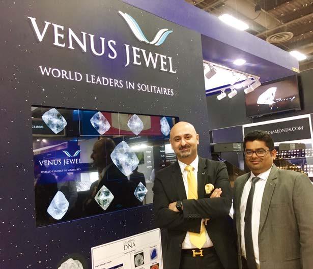 DIAMONDS Venus Jewel launches user-friendly mobile App Venus Jewel, one of the world s recognised leaders in solitaire production, launched its mobile App at the 2017 edition of JCK Las Vegas.