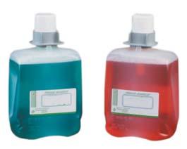 . PRM SOUR POMRRY OMN NWS PRM SOUR Spa-inspired green certified foaming hand soap offering a luxurious lather and a pleasant pomegranate fragrance. ppealing blue color.