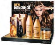 SHOWCASE DIAMOND OIL IN SPARKLING STYLE! Show off the Diamond Oil collection in your salon and watch your retail sales soar!