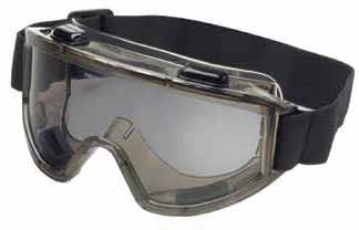 Insulates like a thermopane window for less condensation on the inside of the goggle.