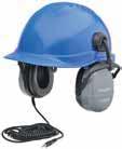 consistent pressure on the wearer s head at all temperatures 29-36 db NRS (Noise Reduction Statistic) Also provides effective hearing protection Available in cap mount version 25 NRR () Protection