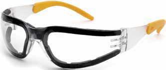 EYE PROTECTION 6 Extra-Protective Eyewear When full side (or orbital) protection is required on the work site, ELVE offers a full range of safety glasses with an extra level of protection.