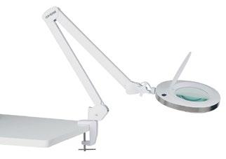The LED technology is designed to provide premium illumination to all beauty therapists.