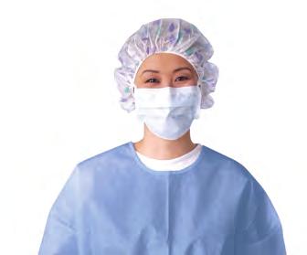 PROTECTIVE APPAREL Protective Gowns Classic Polyethylene-Coated Polypropylene Gowns feature Closed Back Offers excellent fluid