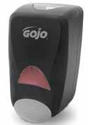 5 1250 ml 5150-06, 5155-06, 5158-06 5250-06, 5255-06 5164-03 5264-02 GOJO E2 Foam Sanitizing Soap A one-step foaming handwashing and sanitizing soap for the food processing industry.