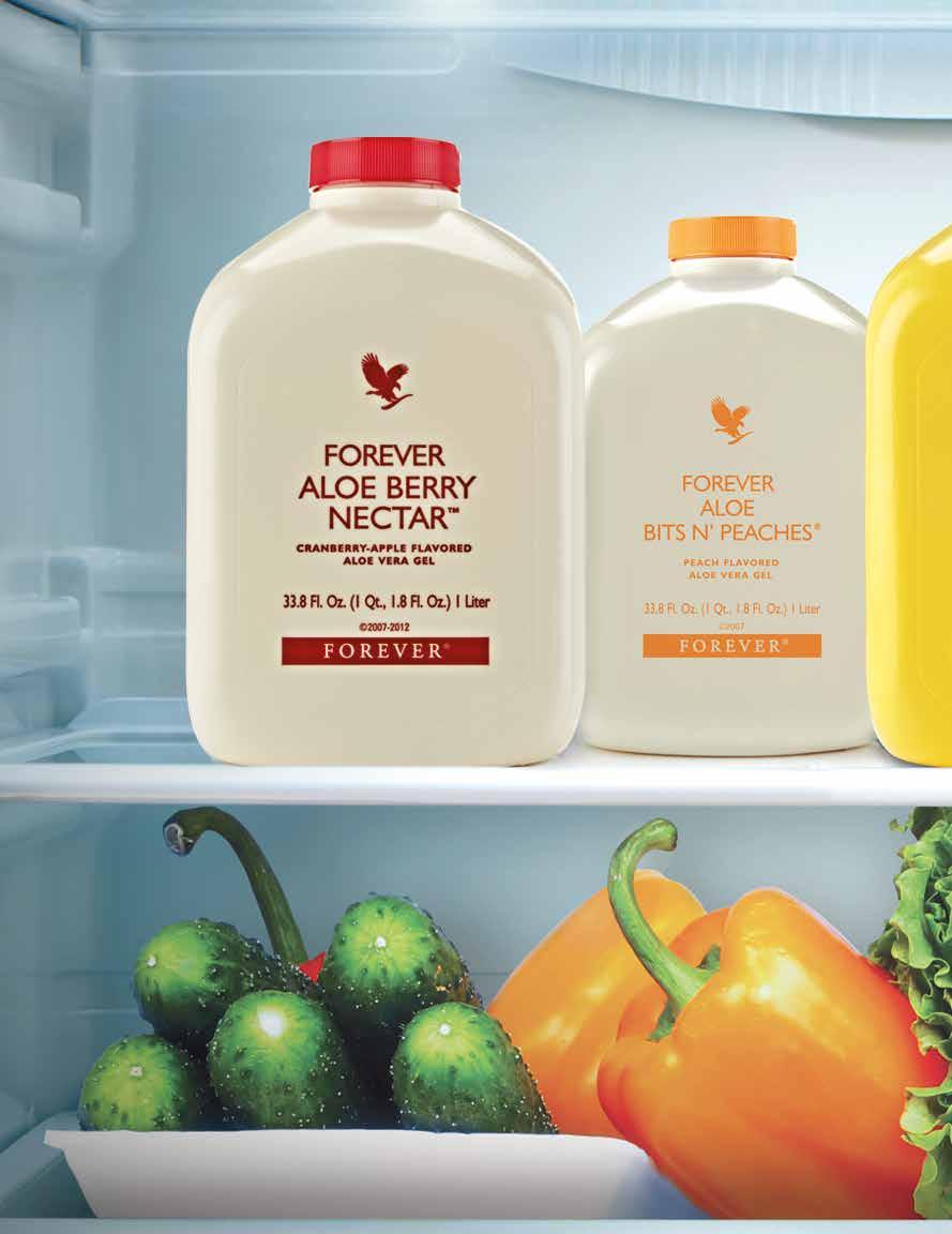 Drinks 034 Forever Aloe Berry Nectar A burst of cranberries and sweet apples provides a naturally derived, sweet yet tangy flavor.