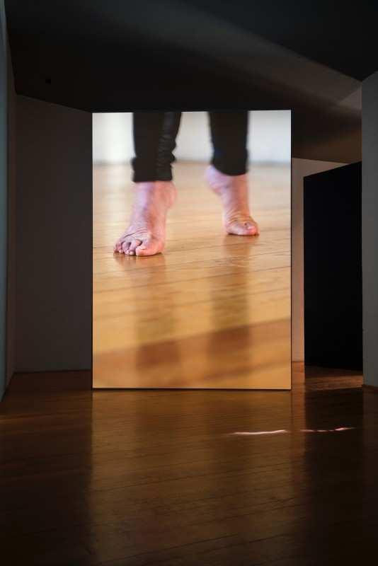 Figure 21. Installation View, Simon Starling, El Eco, 2014, 35mm ilm transferred to HD (11 min, 18 seconds, loop). Dimensions variable.