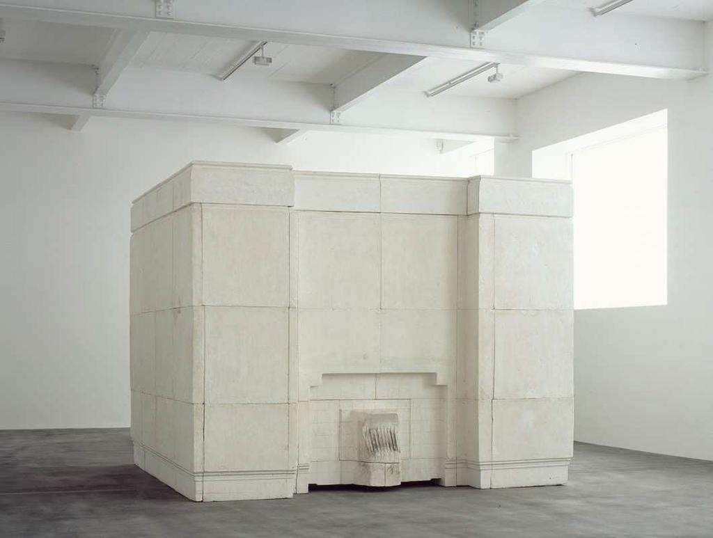 Figure 3. Installation View, Rachel Whiteread, Ghost, 1990, plaster on steel frame, 269 x 355.5 x 317.
