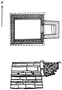 Ni{ i Vizantija VI 119 There follows the eighth main type of burial structures. These are masonry vaulted tombs hypogeum (fig. 6). They are the most typical ones in the Early Christian period.